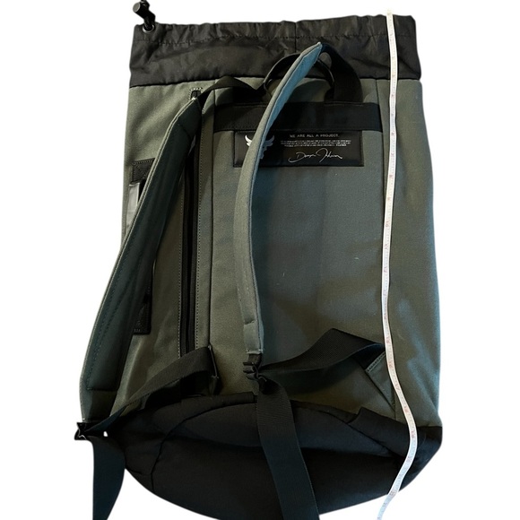 Under Armour X Dwayne Johnson Black and Olive Backpack - Picture 5 of 16